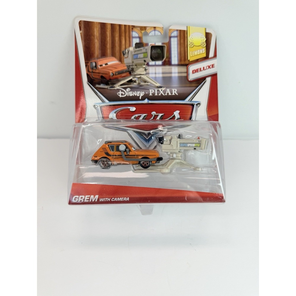 Disney  Pixar Cars Grem with Camera Lemons Deluxe